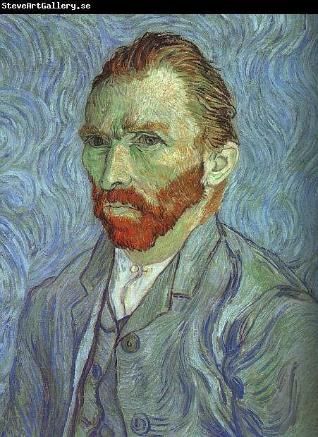 Vincent Van Gogh Self Portrait at Saint Remy